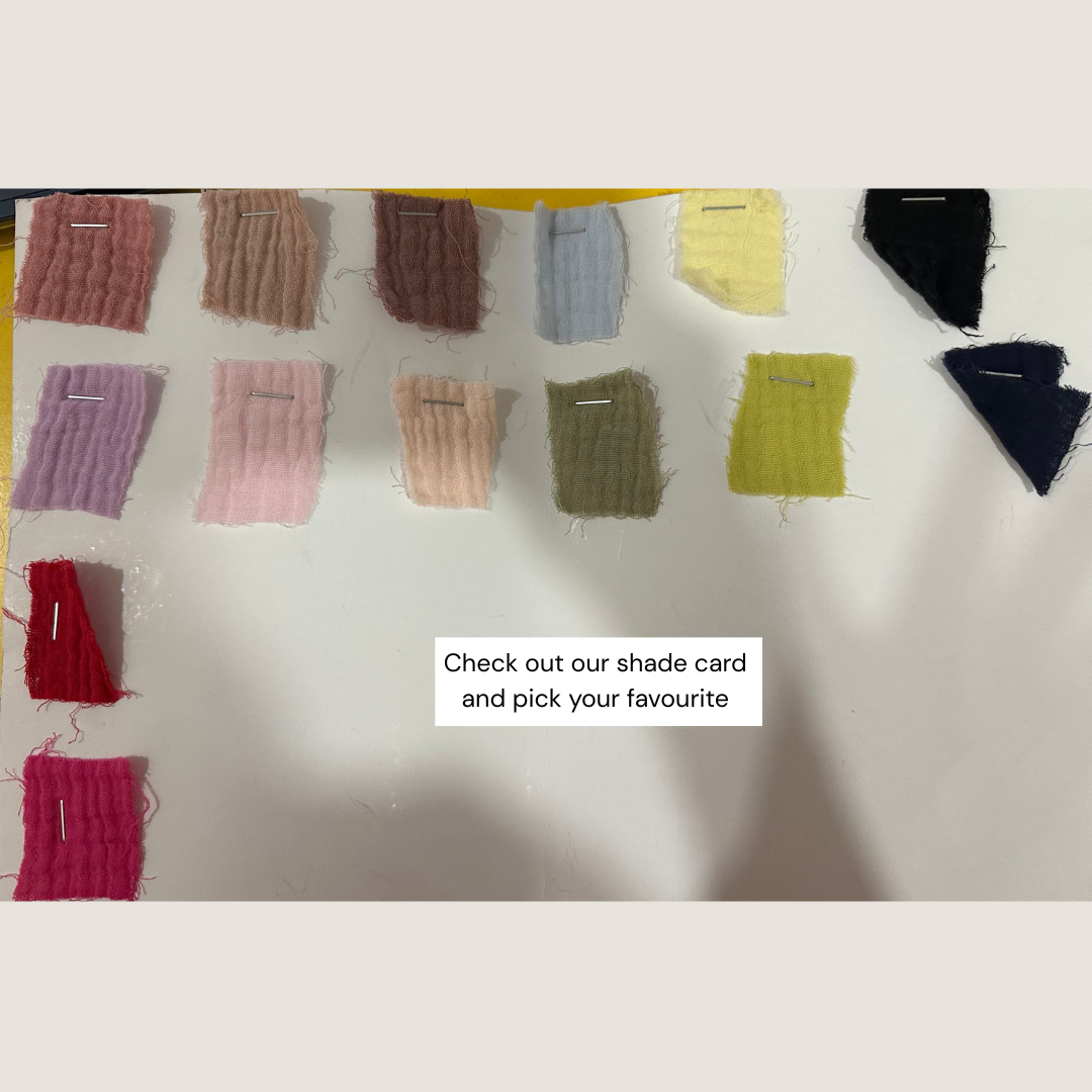 Crushed Cotton Summer Dress