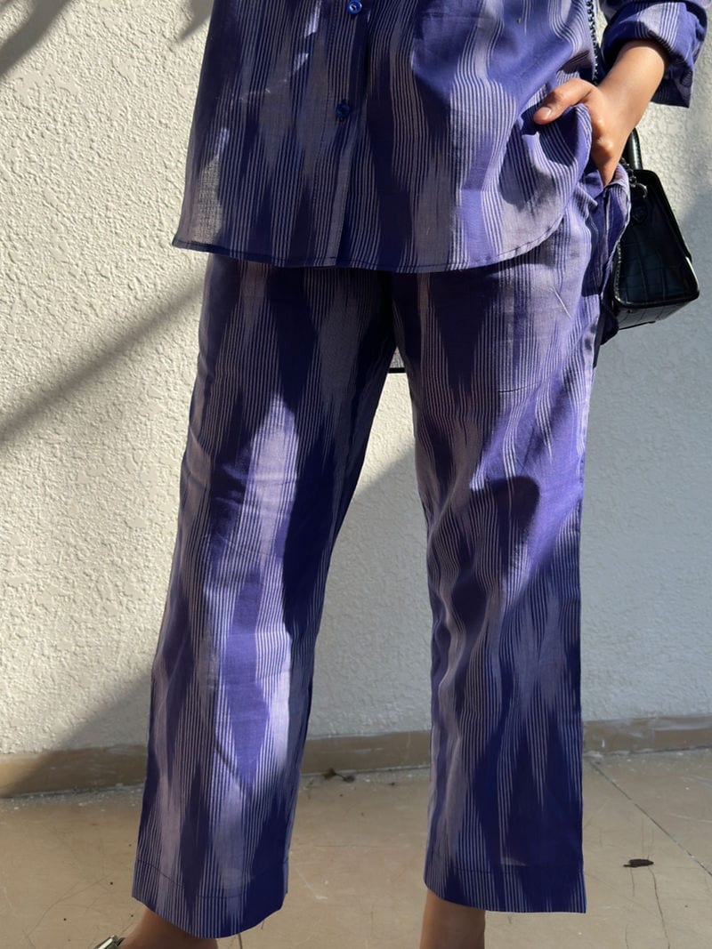 Ikat Cotton Co-Ord Set