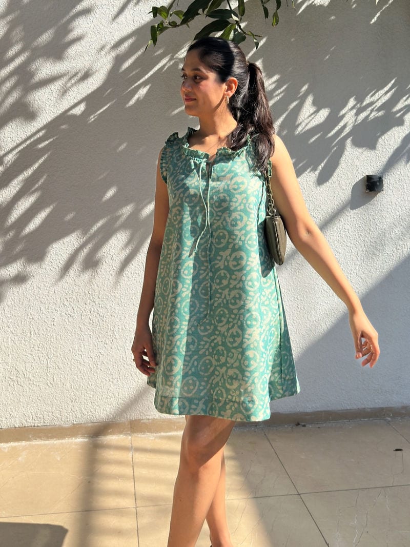 Cotton Mini Dress