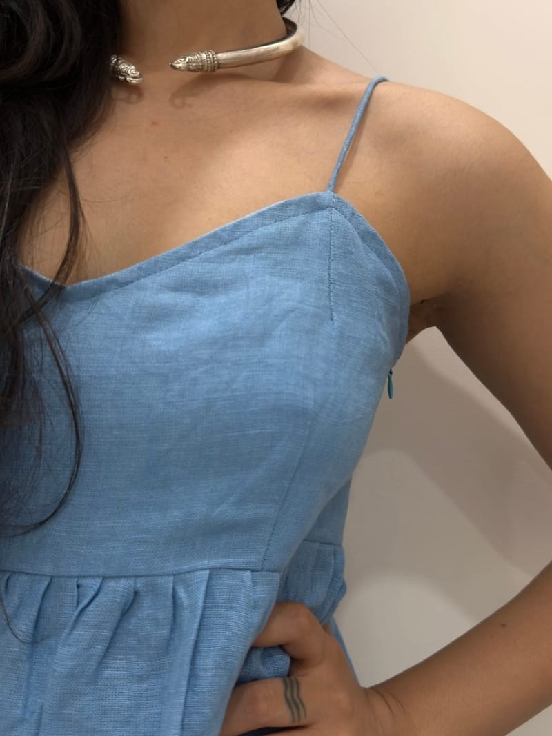 Linen Top / Mini Dress