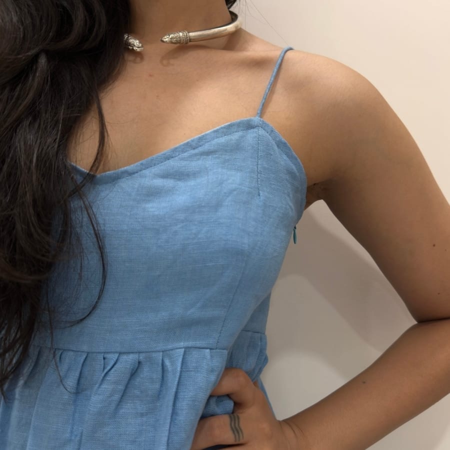 Linen Top / Mini Dress