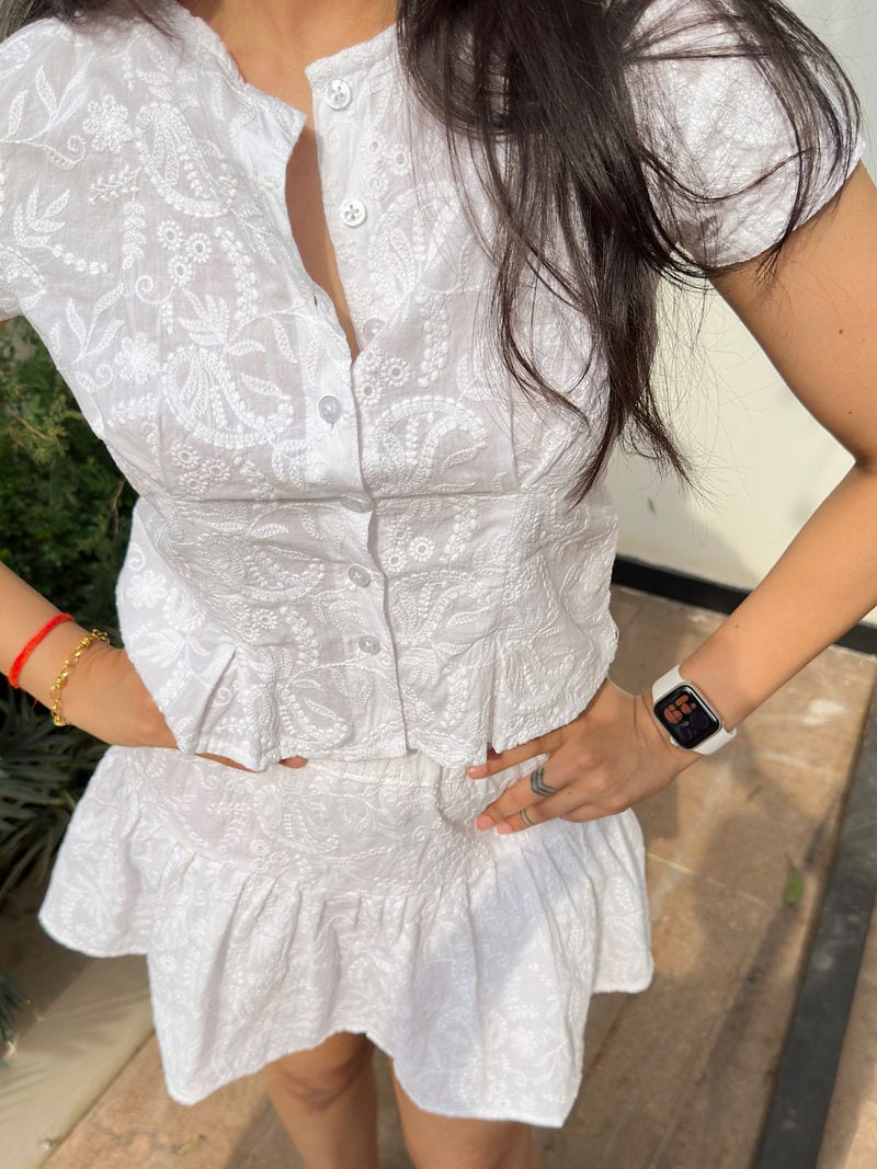 Chikankari Co-Ord