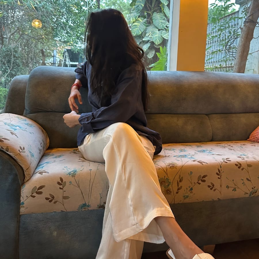 Linen Shirt & Modal Silk Pants